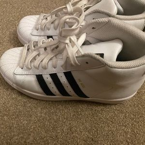 High top super stars kids size 4.5